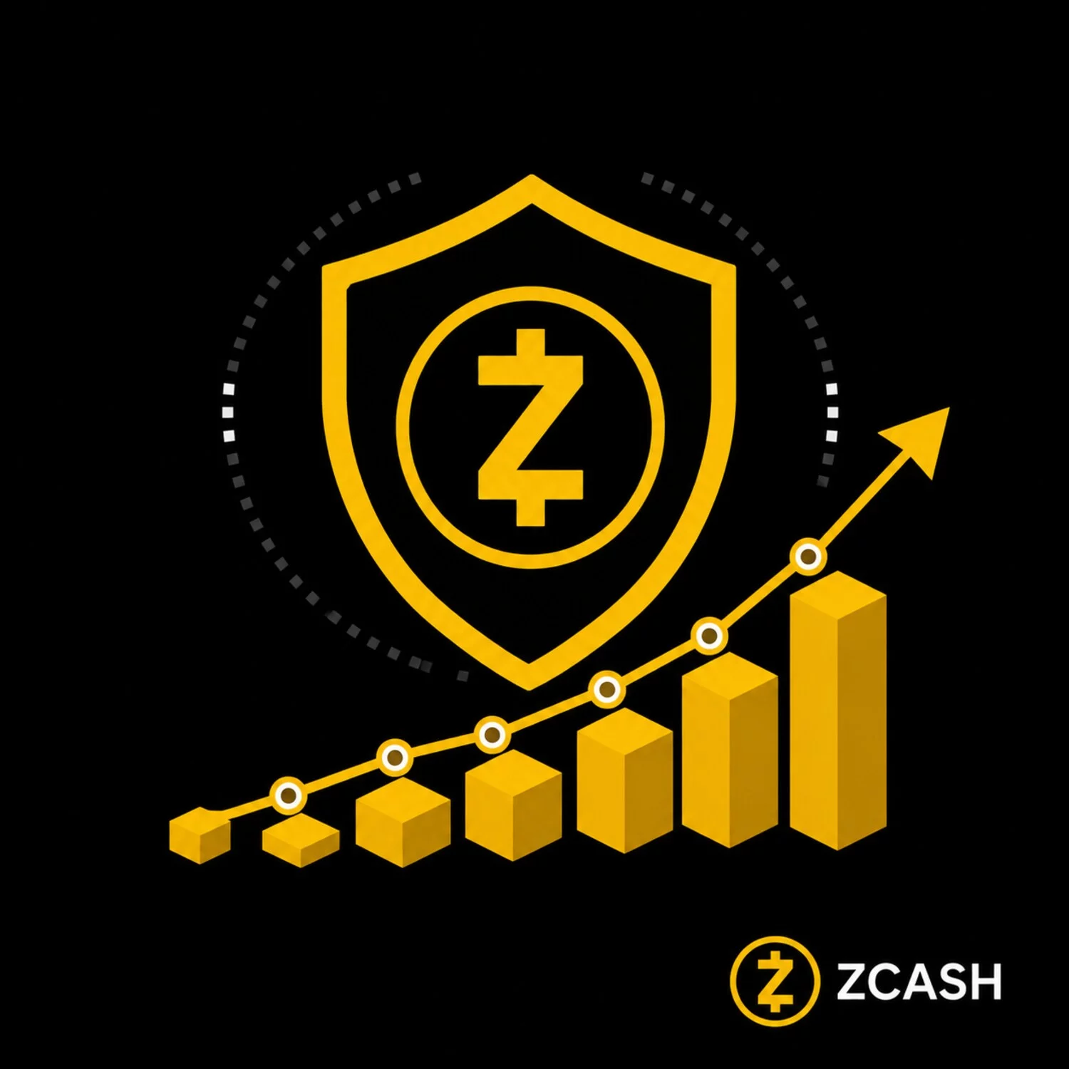impulso institucional del precio de Zcash