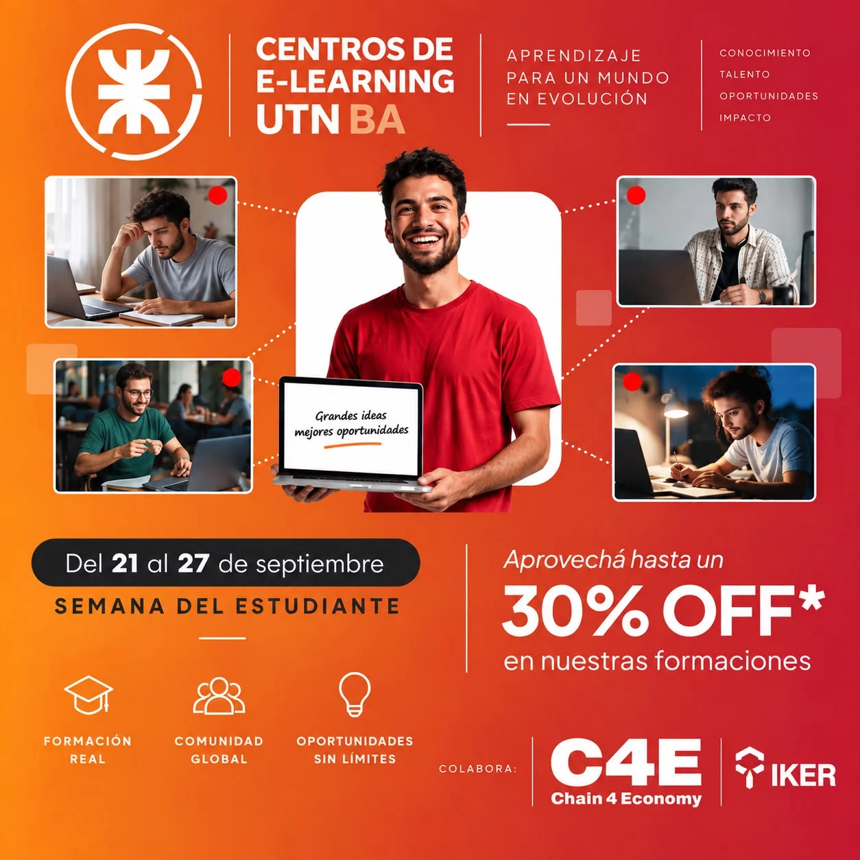 promoción de formaciones blockchain