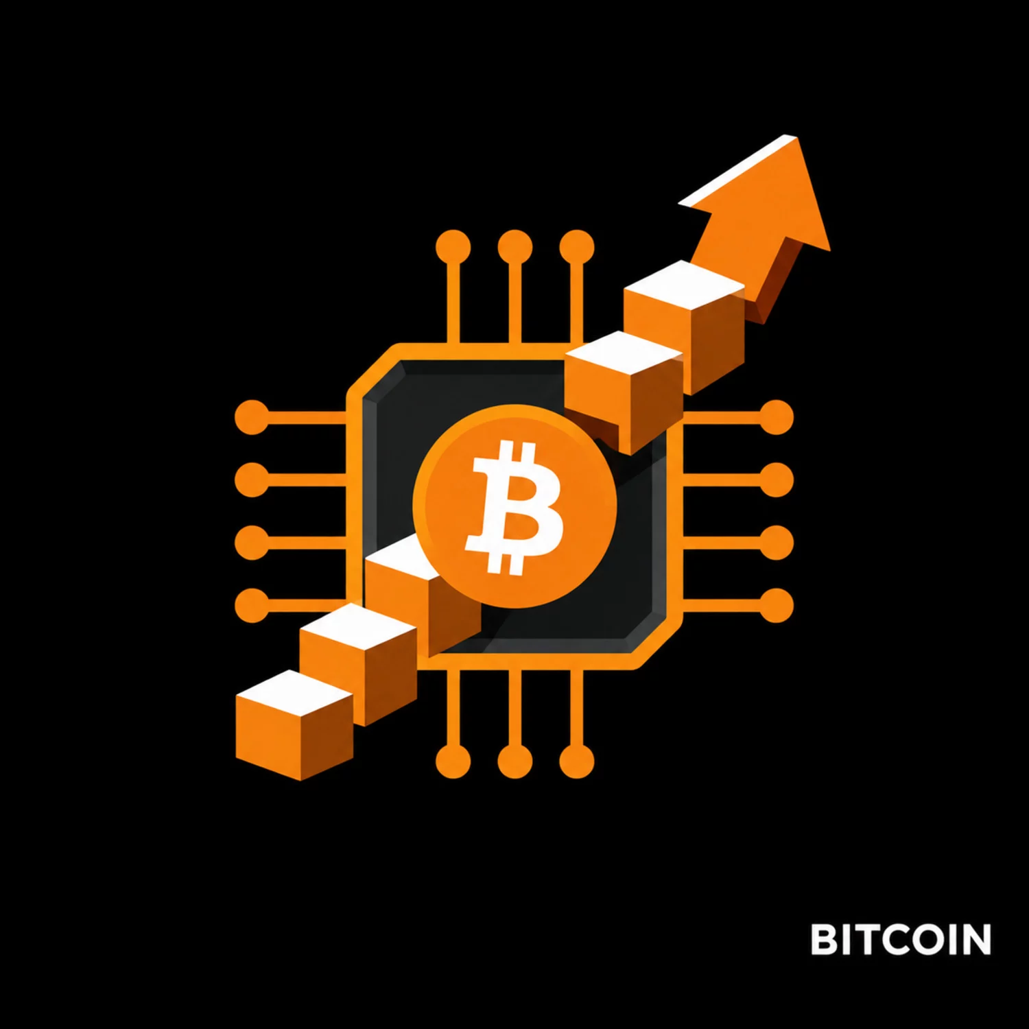 tendencia alcista del hashrate de Bitcoin