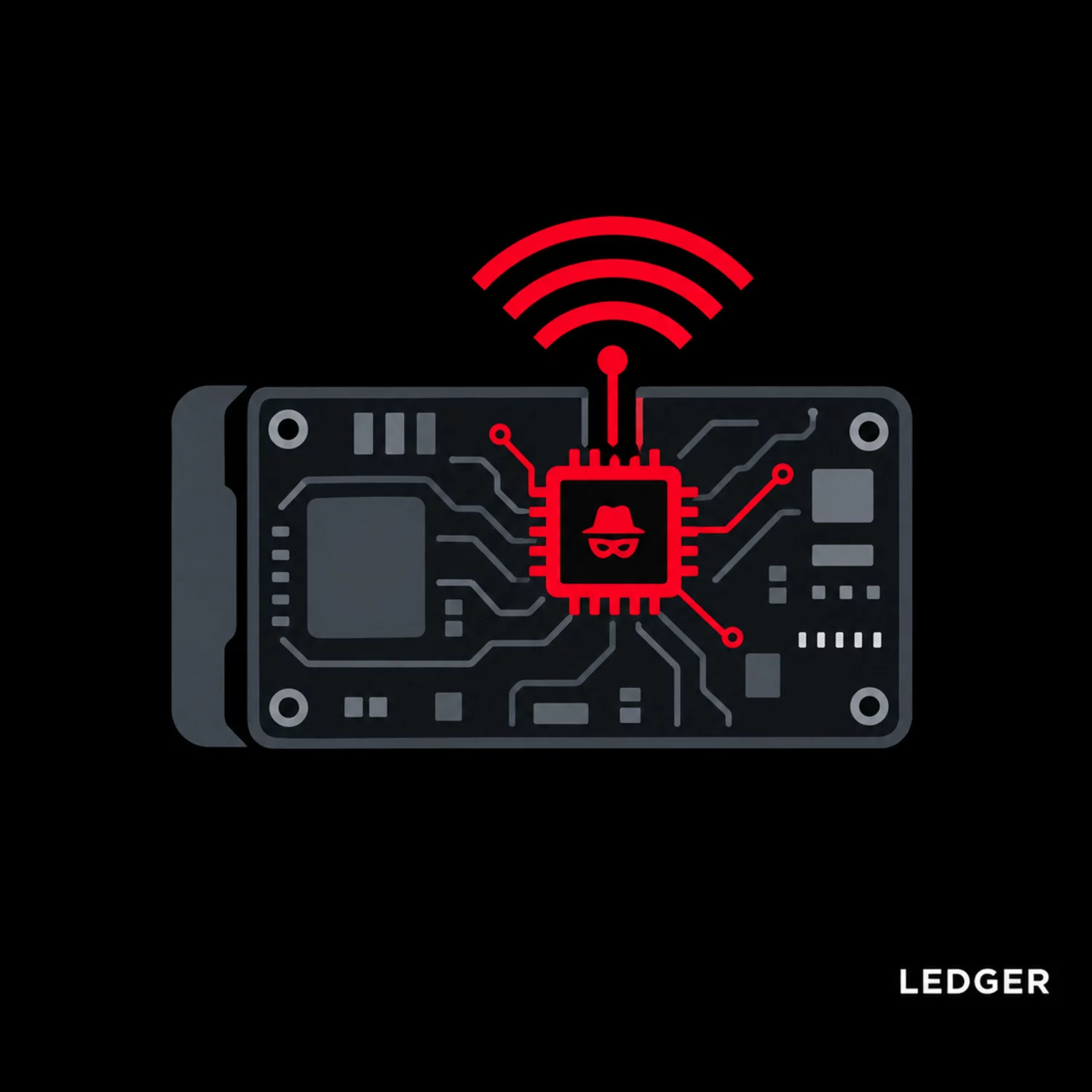 manipulación de hardware wallets Ledger