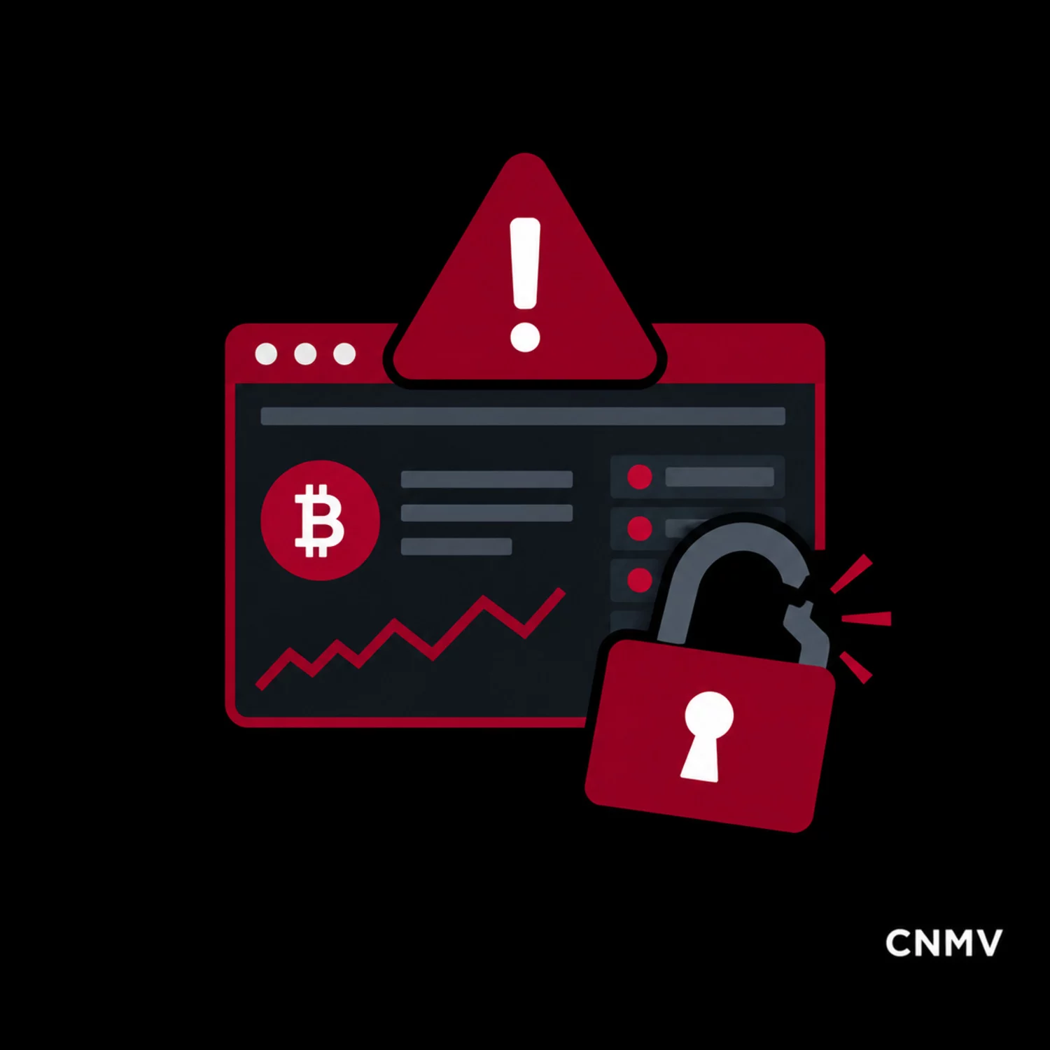 nueva advertencia sobre plataforma cripto